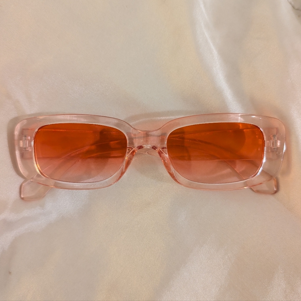 Cute Peachy Colour Sunglasses